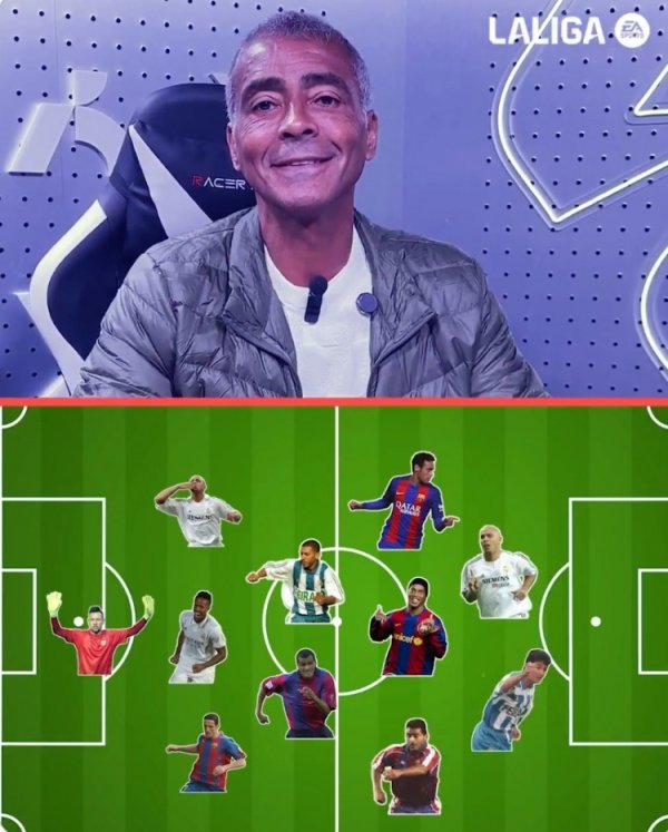 Romario ranked in the history of La Liga Brazilian players: himself, Ronaldo, Ronaldo and Neymar are among them