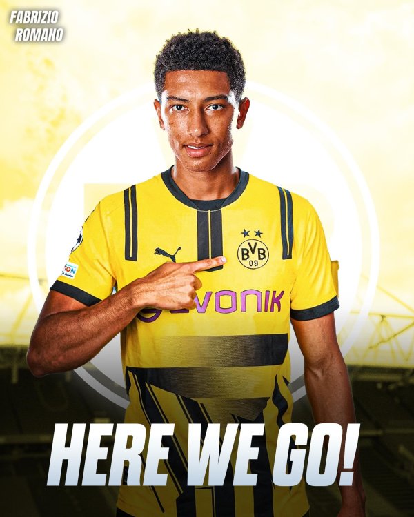 HWG! Romano: Job Bellingham joins Dortmund, with a total transfer fee of 38 million euros + share