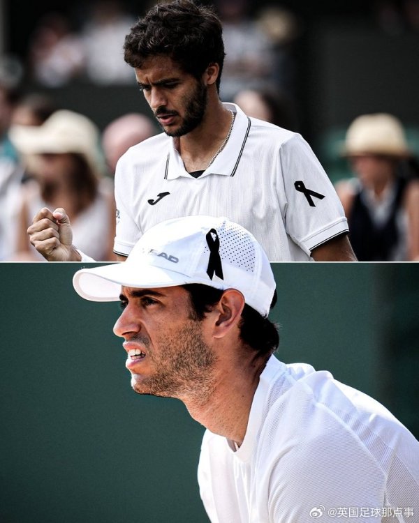 ⚫Wimble lifted the all-white dressing rules yesterday, and two Portuguese athletes were allowed to wear black veil to mourn Jota