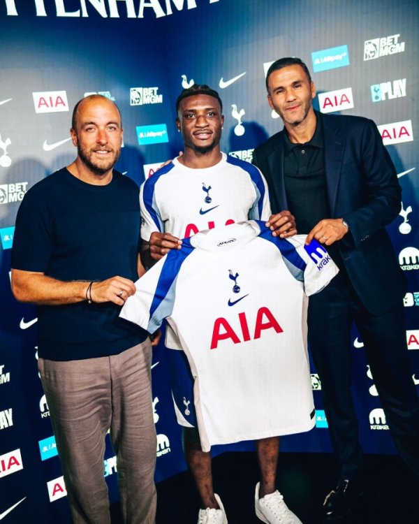 Join the fierce general! Official: Tottenham winger Kudus signed with transfer fee of 55 million pounds