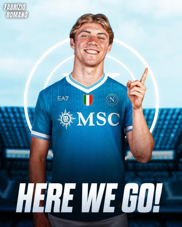 Here we go! Romano: Naples signs Hoylen, with a total price of 50 million euros