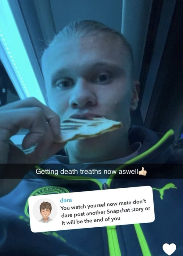 What kind of hatred is it? 😱Haland received a death threat: If you dare to post another update, you will be finished!